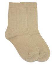 Load image into Gallery viewer, Jefferies Ribbed Crew Socks - Navy, White, Khaki

