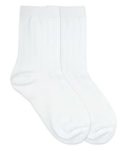 Load image into Gallery viewer, Jefferies Ribbed Crew Socks - Navy, White, Khaki
