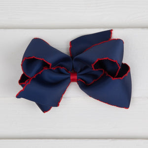 Wee Ones Medium Moonstitch Bow - Multiple Color Options
