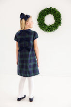 Load image into Gallery viewer, Betts Bow Dress - Berwick Black Watch
