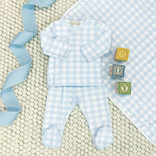 Load image into Gallery viewer, Baby Buggy Blanket - Buckhead Blue Gingham
