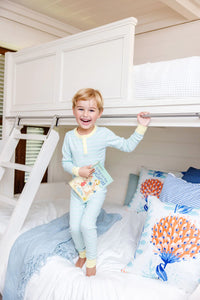 Sutton's Sweet Dream Set - Sewanee Stripe w/ Lake Worth Yellow
