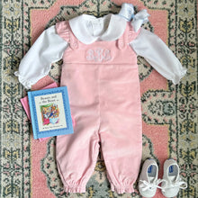 Load image into Gallery viewer, Violet&#39;s Vintage Overalls - Palm Beach Pink - Corduroy
