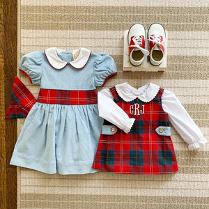 Janie Jumper - Middleton Place Plaid w/ Barrington Blue