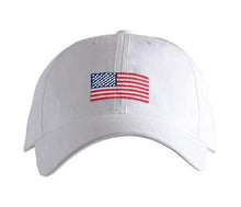 Load image into Gallery viewer, Baseball Hats by Harding Lane - Pink or Blue American Flag

