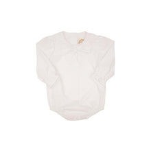 Load image into Gallery viewer, Beatrice Bow Blouse - Worth Avenue White
