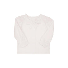 Load image into Gallery viewer, Beatrice Bow Blouse - Worth Avenue White
