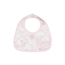 Load image into Gallery viewer, Bellyful Bib - Chinoiserie Charm - Palm Beach Pink
