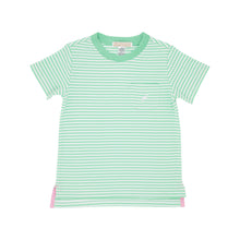 Load image into Gallery viewer, Carter Crewneck - Grace Bay Green Stripe
