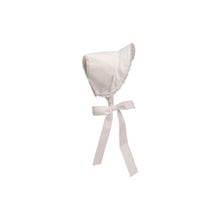 Load image into Gallery viewer, Catesby Country Club Bonnet - Worth Ave White - Broadcloth
