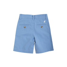 Load image into Gallery viewer, Charlie&#39;s Chino Shorts - Barbados Blue w/ Worth Ave White Stork - Twill
