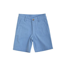 Load image into Gallery viewer, Charlie&#39;s Chino Shorts - Barbados Blue w/ Worth Ave White Stork - Twill
