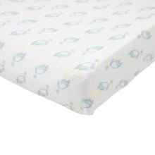Load image into Gallery viewer, Cheeky Changing Pad Cover - Sir Proper Stork - Jersey Cotton
