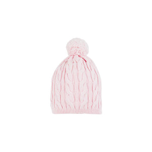Collins Cable Knit Hat - Navy, Hot Pink, Pearl, Buckhead Blue