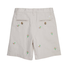 Load image into Gallery viewer, Critter Charlie&#39;s Chinos - Saratoga Stone w/ Mallard Embroidery
