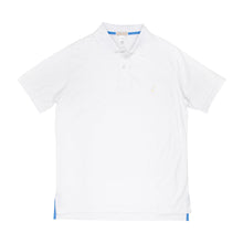Load image into Gallery viewer, Croquet Party Polo - Worth Ave White - Men&#39;s
