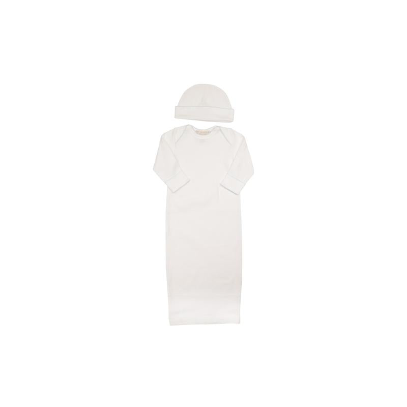 Darling Debut Set - Worth Ave White w/ Buckhead Blue