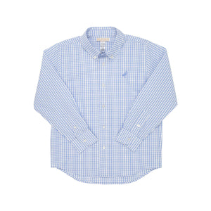 Dean's List Dress Shirt - Park City Periwinkle Windowpane