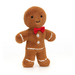 Stuffed Animal - Jolly Gingerbread - Fred or Ruby