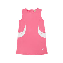 Load image into Gallery viewer, Gladys Day Dress - Hamptons Hot Pink
