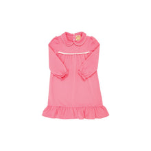 Load image into Gallery viewer, Goldie Locks Gown - Hamptons Hot Pink w/ Worth Ave White
