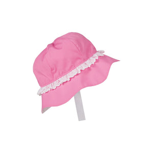 Hartley Hat - Hamptons Hot Pink w/ Worth Ave White