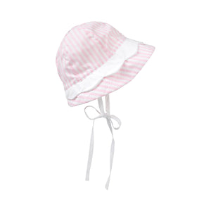 Hollingsworth Hat - Pinckney Pink Stripe - Broadcloth