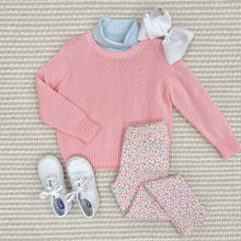 Load image into Gallery viewer, Isabelle&#39;s Sweater - Sandpearl Pink w/ Parrot Cay Coral
