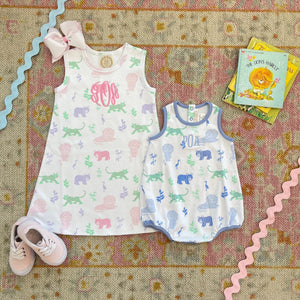 Polly Play Dress - Lions, Tigers, and Bears - Sleeveless
