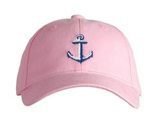 Load image into Gallery viewer, Baseball Hats by Harding Lane - Pink or Navy Anchor

