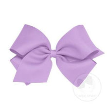 Load image into Gallery viewer, Wee Ones King Grosgrain Bow - Multiple Color Options
