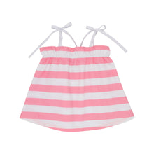 Load image into Gallery viewer, Lainey&#39;s Little Top - Hamptons Hot Pink Stripe
