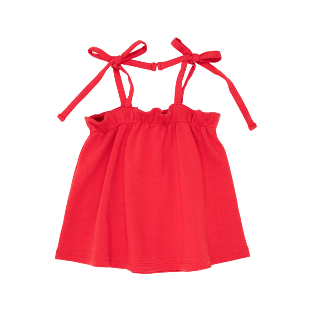 Lainey's Little Top - Rosemary Red - Pima