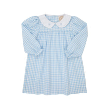 Load image into Gallery viewer, Maerin Fitz Frock - Blue Chastain Check - Flannel - Long Sleeve
