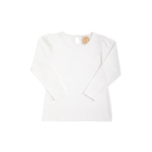 Load image into Gallery viewer, Penny&#39;s Play Shirt - Worth Ave White - Long Sleeve

