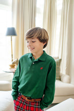 Load image into Gallery viewer, Prim &amp; Proper Polo - Grier Green w/ Richmond Red Stork - Long Sleeve

