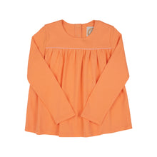 Load image into Gallery viewer, Dowell Day Top - Seashore Sherbet w/ Palm Beach Pink - Long Sleeve
