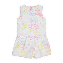 Load image into Gallery viewer, Mae Ryan Romper - Winchester Wildflower w/ Hamptons Hot Pink
