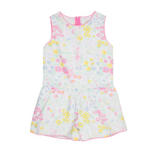 Load image into Gallery viewer, Mae Ryan Romper - Winchester Wildflower w/ Hamptons Hot Pink
