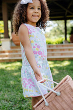 Load image into Gallery viewer, Mae Ryan Romper - Winchester Wildflower w/ Hamptons Hot Pink

