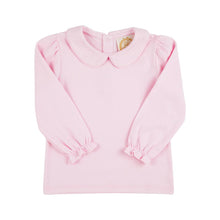 Load image into Gallery viewer, Maude&#39;s Peter Pan Collar Shirt - Palm Beach Pink - Long Sleeve - Pima
