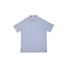 Load image into Gallery viewer, Croquet Party Polo - Park City Periwinkle Stripe
