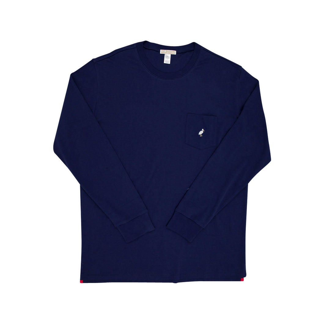 Carter Crewneck - Nantucket Navy - Long Sleeve - Men's