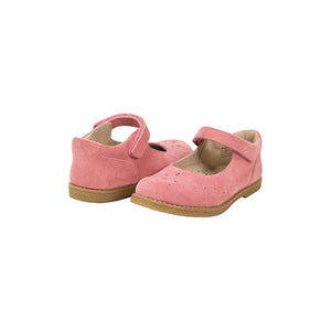 Footmates Mimsie Mary Jane Shoe - Hamptons Hot Pink - Suede