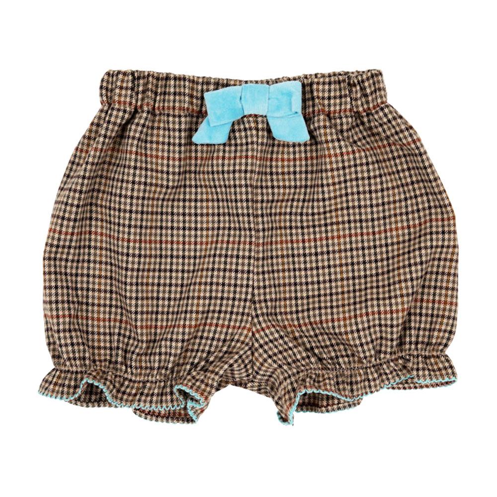 Natalie Knickers - Henry Gray Houndstooth w/ Brookline Blue Bow