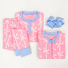 Load image into Gallery viewer, Sara Jane&#39;s Sweet Dream Set - Pink Braselton Bows w/ Beale Street Blue
