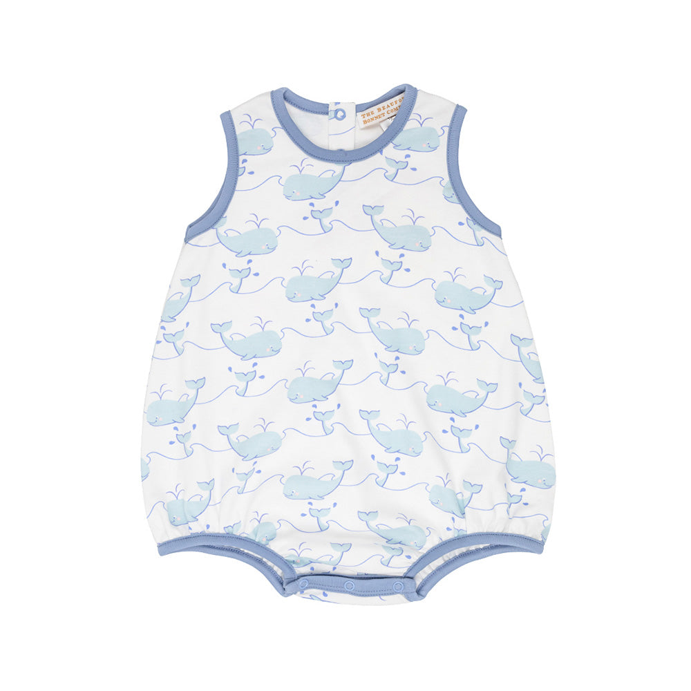 Patton Play Bubble - Whale Whale Look at You w/ Park City Periwinkle