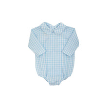 Load image into Gallery viewer, Peter Pan Shirt - Buckhead Blue Gingham - Long Sleeve - Woven
