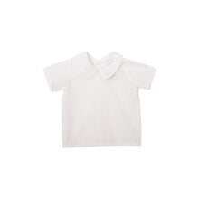 Load image into Gallery viewer, Peter Pan Shirt - Worth Ave White - Short Sleeve - Woven/Broadcloth
