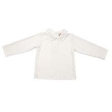 Load image into Gallery viewer, Peter Pan Collar Shirt - Worth Ave White - Long Sleeve - Pima
